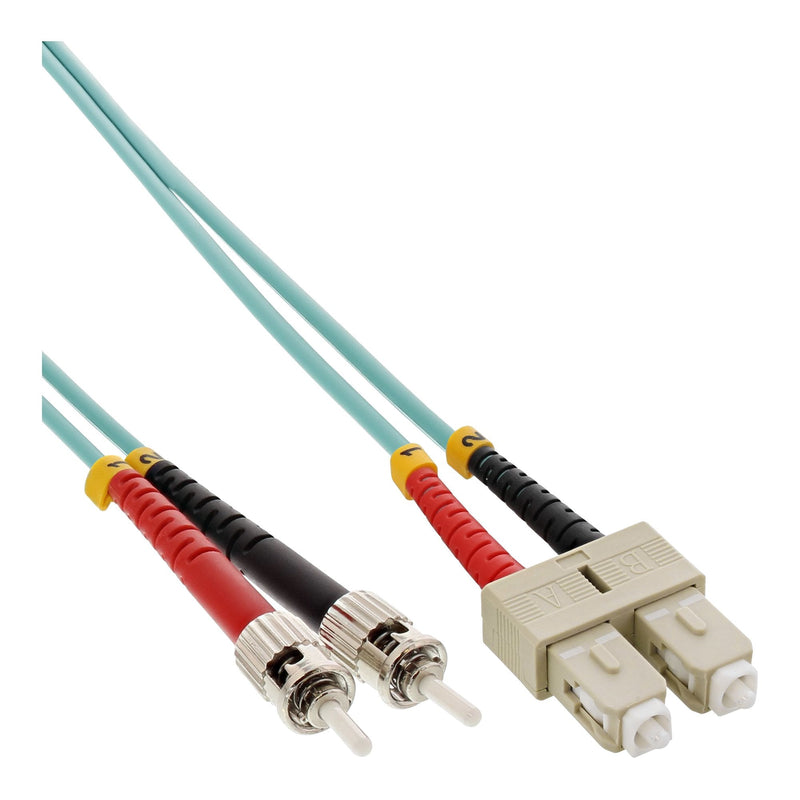 Inline Cable Duplex Fibre Optic Sc/St 50/125?M OM3 10M