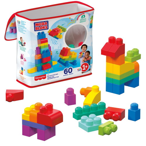 Fisher Price Klocki Mega Bloks 60 Elementos — image 1
