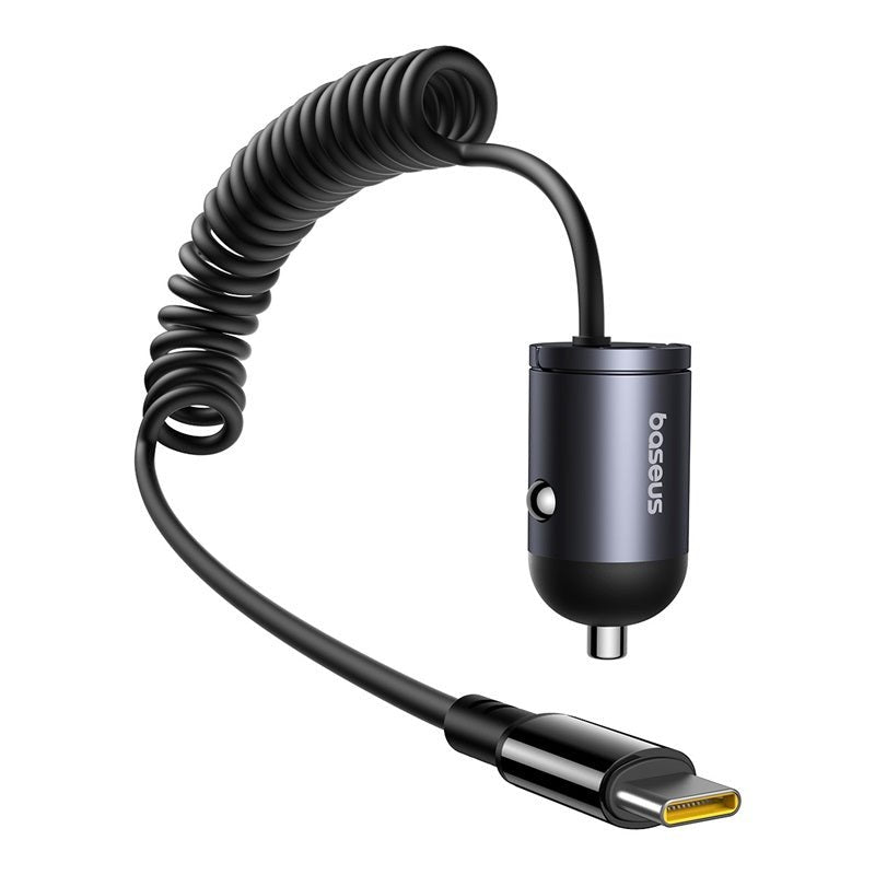 Tiny Star Mini Car Charger (c + C Cable Included) 30W Cosmic Black