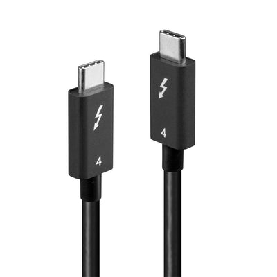 Lindy 31120 Cable Thunderbolt 1M 40 Gbit/S Black — image 1