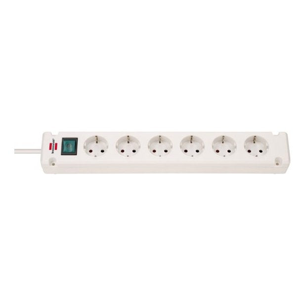 Power Strip Comfort Line Bremounta 6X 1,5M White