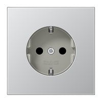 Jung AL1520 Schuko Socket Power Aluminium