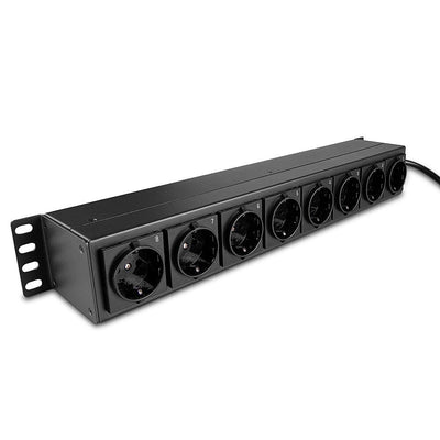 Lindy 73025 Unit Distribución Energía (pdu) 8 Salidas AC 1.5U Black — image 1