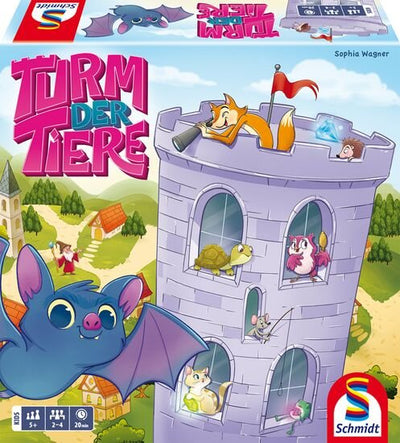 Schmidt Spiele Tower Animales, Set Of Desk 40666 — image 1