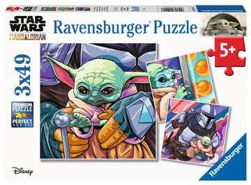 Puzzle Baby Yoda Mandalorian Star Wars 3X49PZS — image 1