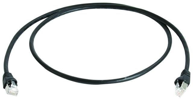 Telegärtner Network Cable S/FTP CAT.6A Black 10,0M