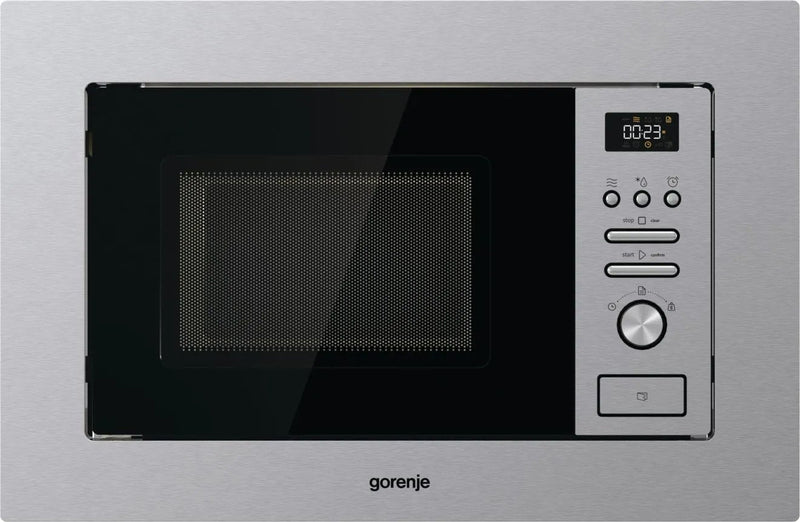 Gorenje BM201AG1X Integrado Microwave Con Grill 20 L 800W Acero Inoxidable