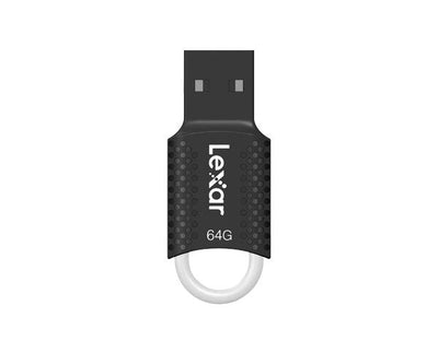 Lexar USB Flash Drive Jumpdrive V40 Unit 64GB USB Type a 2.0 Black — image 1