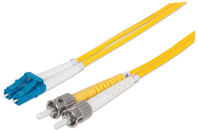 Intellinet 750011 Cable Fibre Optic 2M OS2 Lc St Yellow — image 1