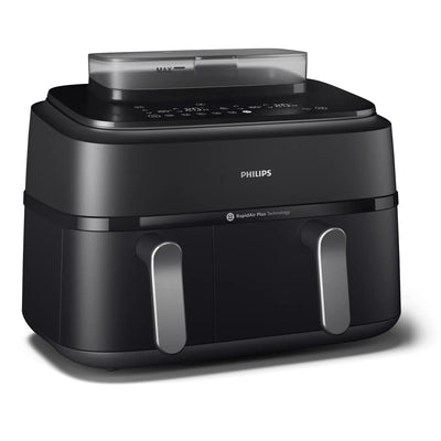 Philips Fryer Air NA551 00 Serie 5000, Double Basket Función Steam Colour Black — image 1