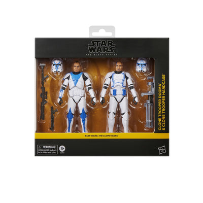 Blister 2 Figuras Clone Trooper Dogma & Clone Trooper Hardcase Star Wars 15CM — image 1