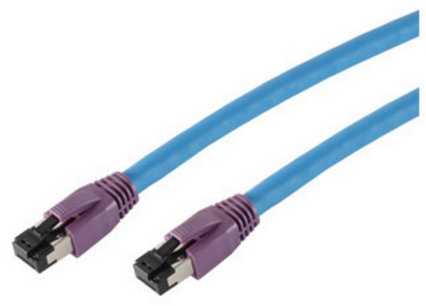 Shiverpeaks Network Cable S/FTP CAT.8.1 Halogenfrei Blue 3,0M