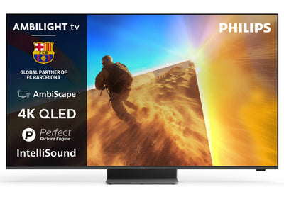 Philips TV 55PQS8701 4K QLED 55 Ambilight P5 Perfect Picture Smart TV Titan Os Dolby Atmos HDR10 + — image 1