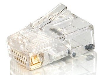Equip Kit 100 Connectors RJ45 Equip Categoria 5E — image 1