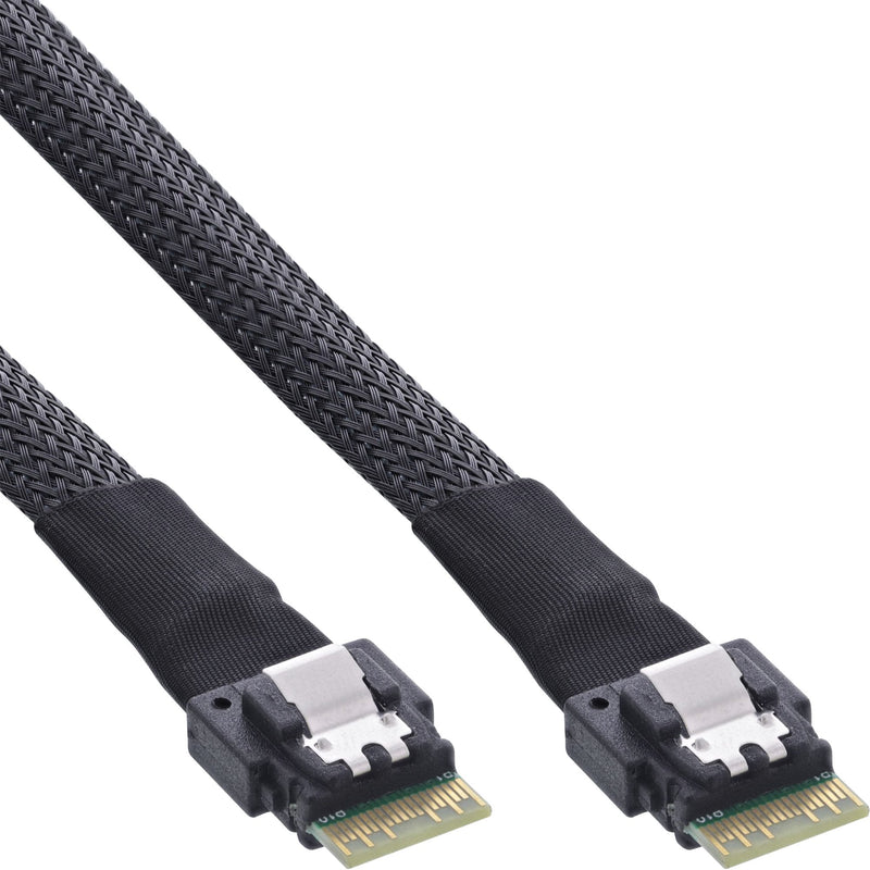 Inline Cable Sas Slim , SFF-8654A SFF-8654, 24GB/S, 0,5M