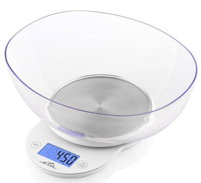 Eta Scale ETA577090000 Kitchen Mari With Bol, Max. 5KG, Bol 2,6 L, White — image 1