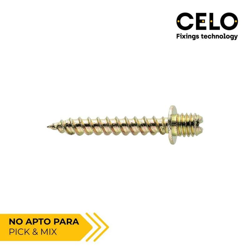 Celo Box 100 Unid. Tirafondo Din/Ref TF M Ø8X40MM Bricomatado