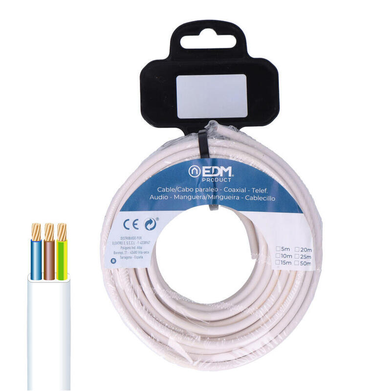 Film Roll Hose Plana 3X1 White 20 Mts. (audio)