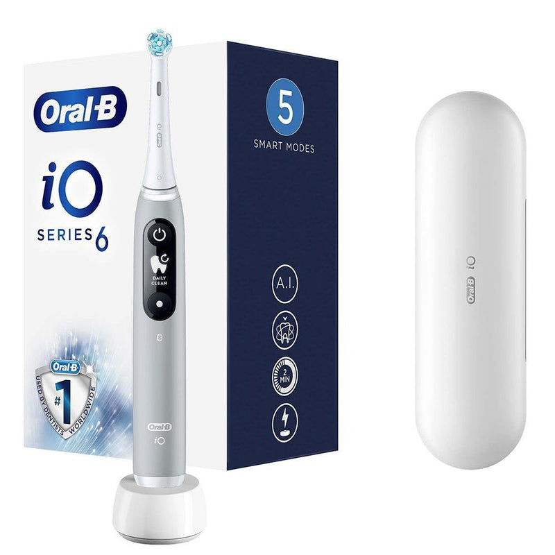 Braun Io Serie 6 Adulto Brush Dental Vibratorio Grey