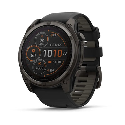 Garmin Smartwatch Fenix 8 Sapp. Solar/Black/Gray 010-02907-11 — image 1