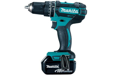 Makita Drill DHP482RFE 1900 Rpm 1,5KG Black Blue — image 1