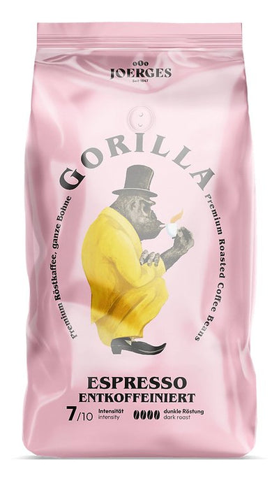 Gorilla Espresso Descafeinado 1KG Café Grano — image 1