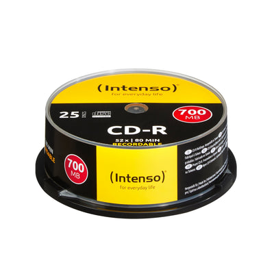 Intenso Cd-r 700MB/80MIN Tubo 25 Units — image 1