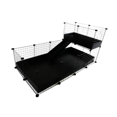 C&c Cage, Módulo Floor 4X2 + LOFT2X1 + Rampa Black — image 1