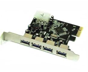 Approx Card Controladora PCIE 4 Ports USB 3.0