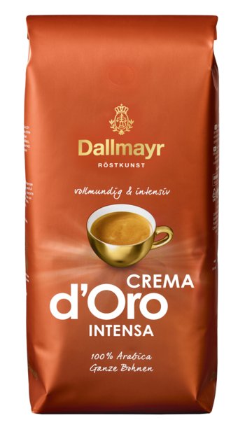 Dallmayr Café Grano Cream D'oro Intensa, 1KG, Americano, Tueste Medio