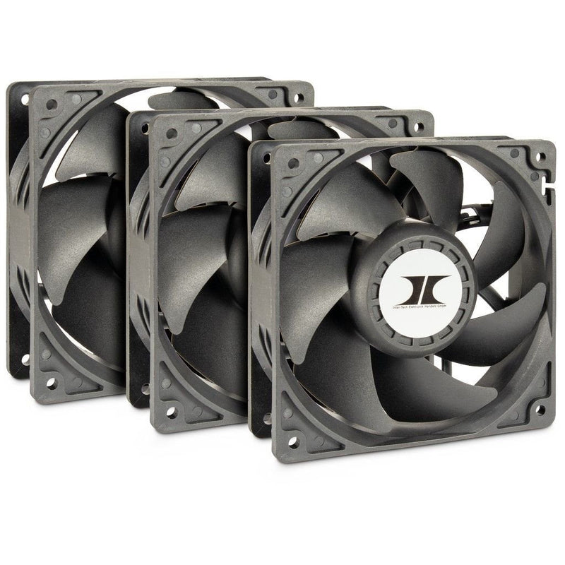 Inter-tech Fan 120*120*38 Ipc Fan Set 3XVENTILADOR 120MM