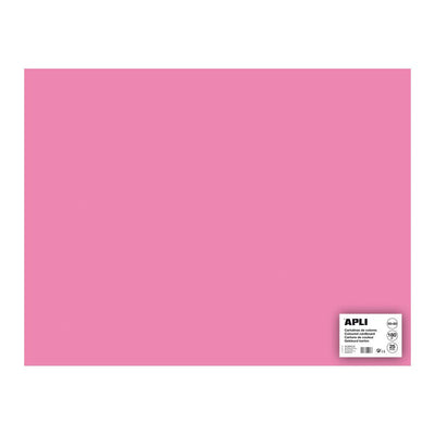 Apli Cartulina 50X65CM 170GR Pack 25H Pink — image 1