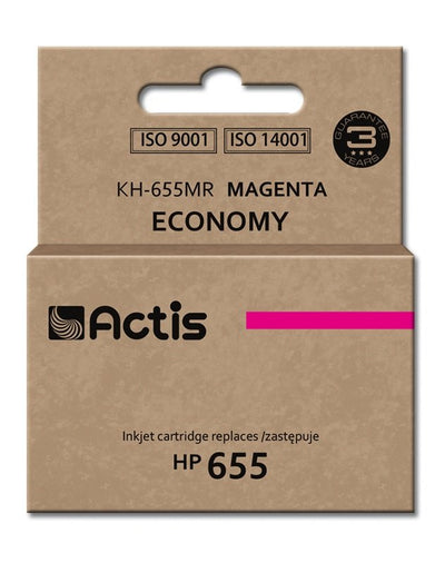 Actis Ink KH-655MR Spare Part HP 655 CZ111AE - Standard - 12ML - Magenta — image 1