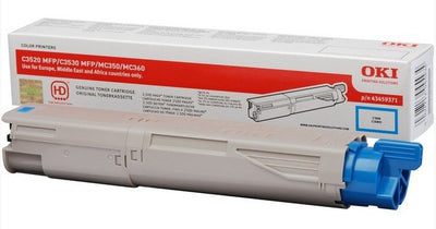 Oki Genuine Toner 43459371 Cyan - 43459371 PAG-2500 — image 1