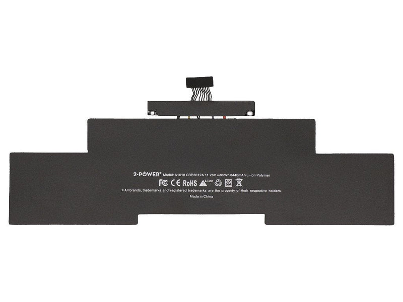 2-POWER Battery 11.26V 8440MAH Replacement Apple A1618 CBP3612A