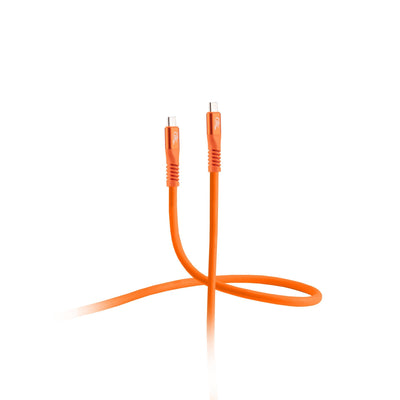 Shiverpeaks USB-C Ladecable 3.2, 240W, Orange 0,25M — image 1