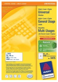 Avery 3475 Label Printer White