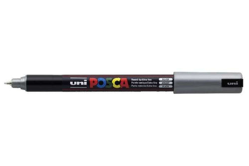 Posca Marcador PC-1MR No Permanente Punta Extrafina 0.7MM Silver — image 1