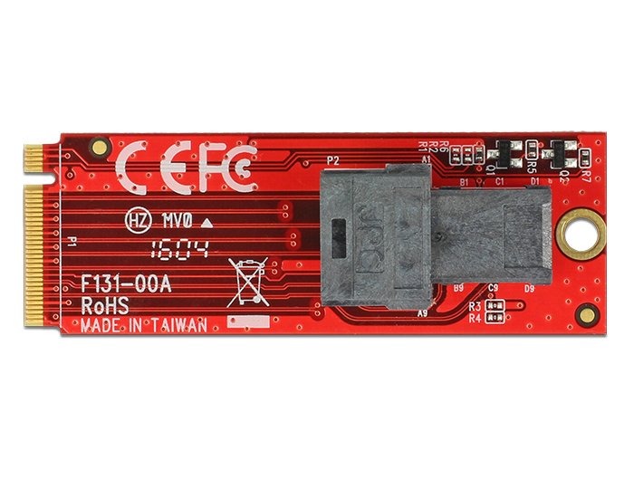 Delock Adapter M.2 Key M SFF-8643 NVMe