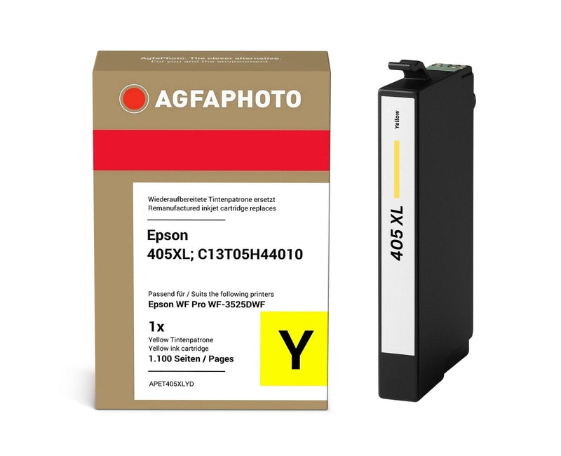 Agfa Photo Ink Yellow APET405XLYD 1100 Copias 14,7ML