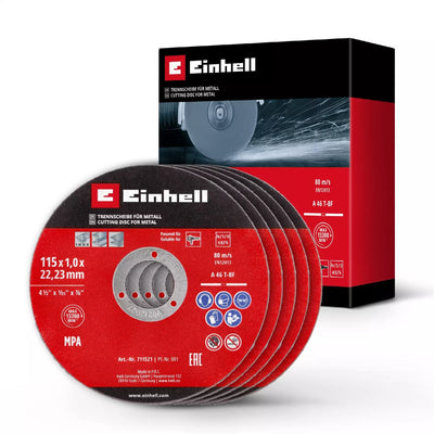 Drive Corte Thin Einhell, Ø 115 X 1,0MM, 5 Pieces Amoladoras Angulares 711521 — image 1