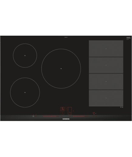 Siemens EX875LVC1E Hobs Black Steel Inoxidable Integrado With Board Inducción 5 Zona(s)