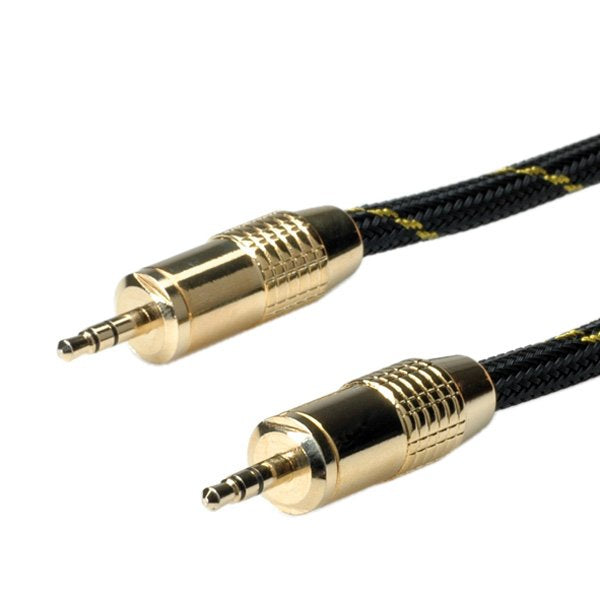 Roline 11.09.4285 Cable Audio 5M 3,5MM Black