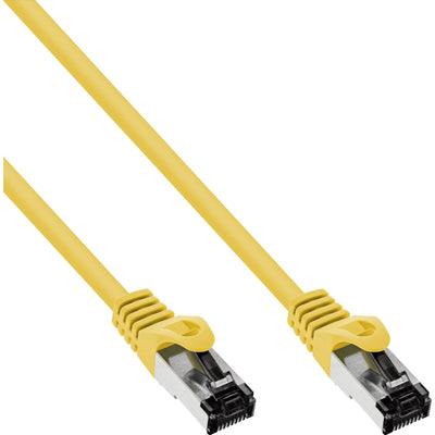 Inline Network Cable S/FTP Pimf CAT.8.1 Libre Halógenos 2000MHZ Yellow 15M — image 1