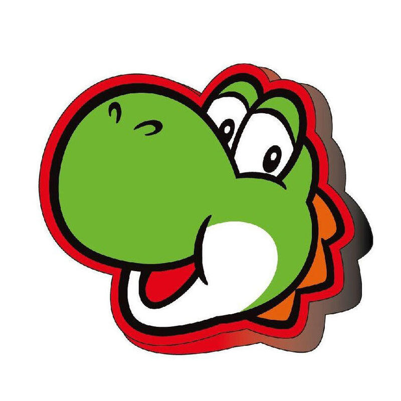 Cojin 3D Yoshi Super Mario Bros