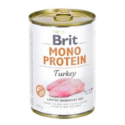 Brit Comida Húmeda Perros Mono Protein Turkey 400G — image 1