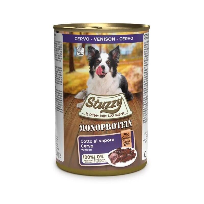 Comida Húmeda Perros Stuzzy Monoprotein Venison 400G