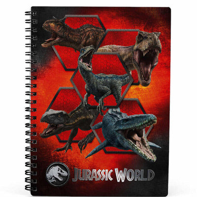 Notebook 3D Carnivorous Jurassic World — image 1