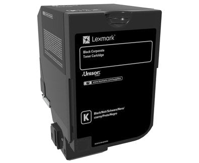 Lexmark Toner 74C20KE 1 Pieces Genuine Black