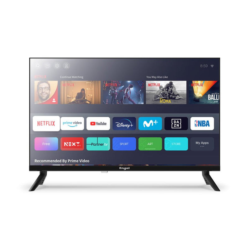 Engel TV 24-TDT2/C/S - HD -smartv Netflix/Amazon. Modo Hospitality
